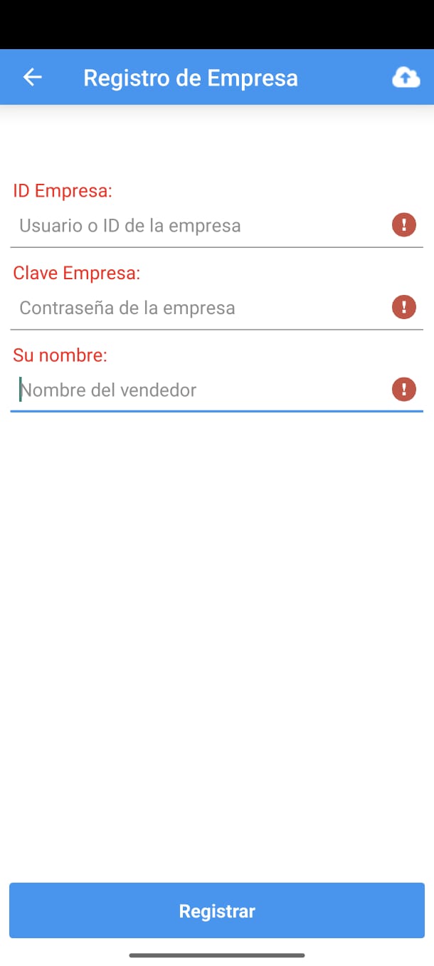 Formulario de Registro de Empresa